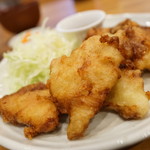 かもかも食堂 - ささみ天定食