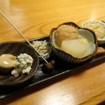 手打蕎麦 とし庵 - お通し