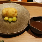 日本料理 晴山 - 松茸コロッケ