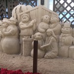 Yoshiya - 砂の彫刻クリスマスバージョン