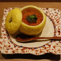 日本料理 晴山 - いくら寿司、とんぶり