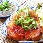 Thai style roast chicken "Gai Yan"