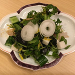 旬菜 おぐら家 - 紅葉鯛と白神クレソンの酢立ドレッシング