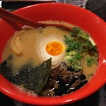 Asoji - 熊本ラーメン 中盛 780円♪