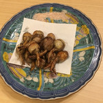 旬菜 おぐら家 - くわい素揚げ