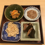 旬菜 おぐら家 - 4種盛合せ