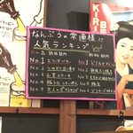 喃風  - nannpu:メニュー