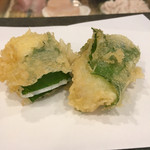 天白 - 墨烏賊の青紫蘇揚げ