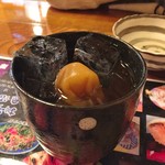 Ajidouraku Benten - 味道楽自家製うめ酒(520円)