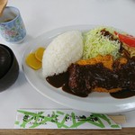 たこ初食堂 - トンカツ定食 ¥800