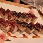 居酒屋　天うま - 鰻の炙り押し寿司
