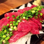 もつ鍋 田しゅう 宮崎店 - 特選馬刺し