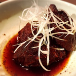 もつ鍋 田しゅう 宮崎店 - 牛ほほ肉の甘煮