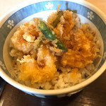 Sakurabashi Maruya - 小海老のかき揚げ丼