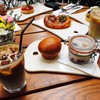 Le Pain Quotidien - 料理写真:パンとコーヒーがある風景！