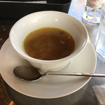 ミントカフェ - カレー風味のスープ