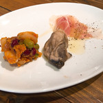 taverna la amico - ランチの前菜