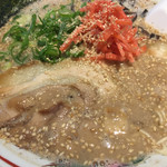 博多とんこつ 天神旗 - 