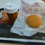 マクドナルド - ハンバーグとコーヒーＳサイズ