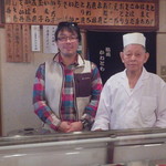 かねとも寿し - 大将と(掲載了承済み）