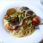 厚岸産アサリのパスタ 2016.11月