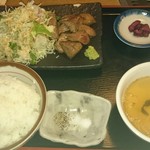 Ushiwakamaru - サイコロステーキ定食