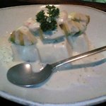 銀の月 - 豆腐とアボガドのサラダ \580