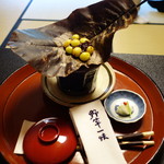 美山荘 - 銀杏の朴葉焼き