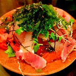 Koshu Ikki - 海鮮サラダ。600円！嘘でしょ！刺し盛りですよ！コレはもう！