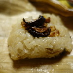 美山荘 - おこわ