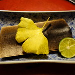 美山荘 - 子持ち鮎の杉板焼き