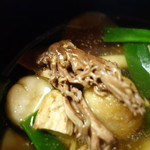 美山荘 - きのこ鍋