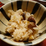 美山荘 - 栗御飯