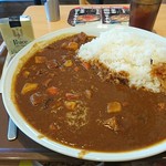 すき家 - 裏メニュー キングカレー。