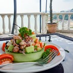 Pousada de Coloane Beach Hotel & Restaurant - タコのサラダ
