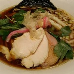 むぎとオリーブ - 特製鶏そばアップ。