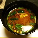 すし処 睦月 - 赤出汁