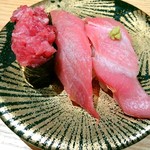 まぐろ３点盛り