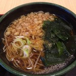 ゆで太郎 - ミニ豚丼セットの蕎麦