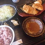 Tonkatsu Hamakatsu - ヒレかつとチキンかつランチ（790円＋消費税）