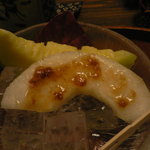 鮨 魚樹 - デザートのメロンと梨
