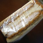 アサカベーカリー - とんかつサンド