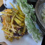 茶のま - かき揚げ