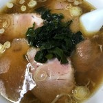 宝来 - 叉焼麺、子供の頃の出前の中華そばを思い出す味です。