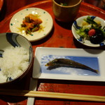 草喰 なかひがし - 朝ごはんの前倒し