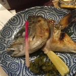 161111東京　徳多和良　しまあじかぶと焼き642円