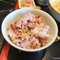 やさい家めい 表参道ヒルズ本家 - 紫黒米入りご飯