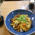 中華料理ぐら - シャンハイ丼 大盛り スープ