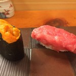 ふく鮨 - 雲丹　とろはがし