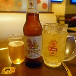 BANGKOK タイ料理 - ★シンハービール　600円
            ★ハイボール　600円